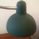 Articulated lamp, green granita metal, 1960