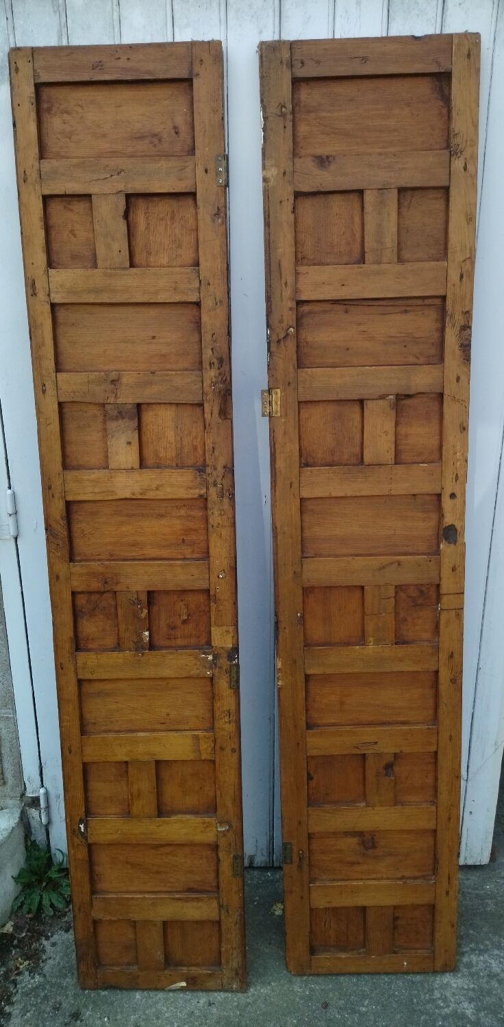 Pair of Spanish box doors XVIIIth