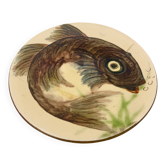 Assiette murale "poisson", Puigdemont, années 1960