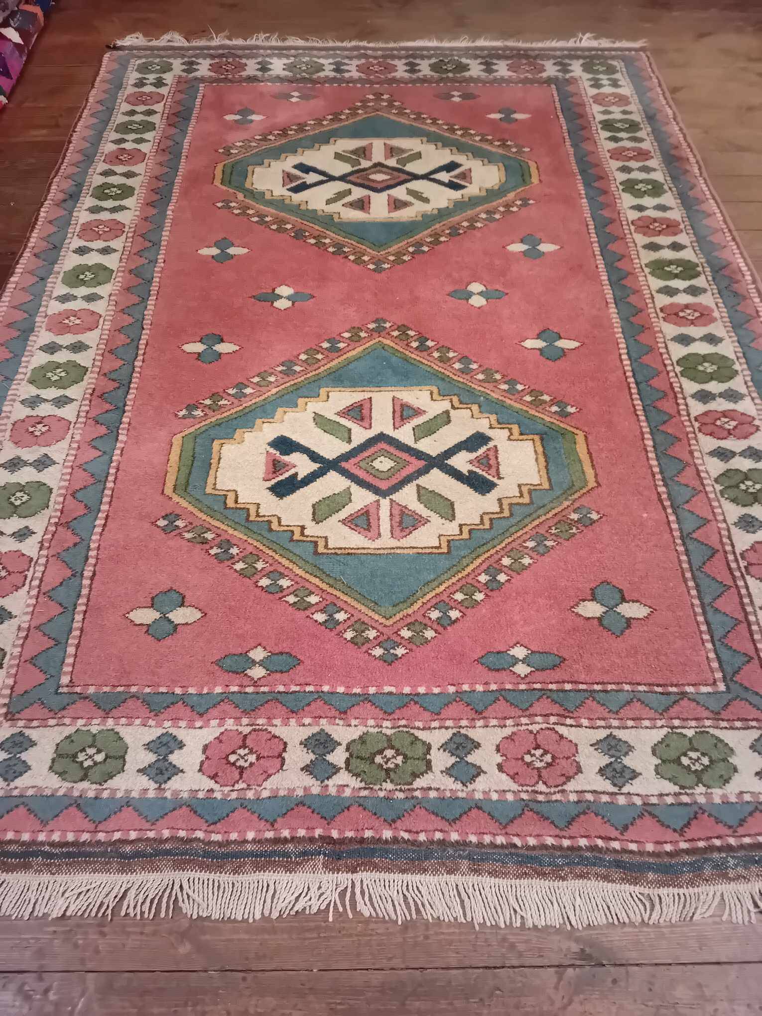 Handmade Anatolian Kars rug 232x166cm