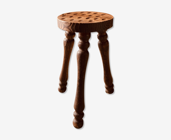 Tabouret en bois