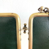 Triptych barber's mirror