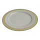 Saint Amand Monaco white and yellow dish