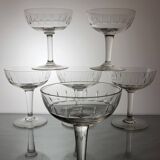 6 Vierzon Thouvenin champagne glasses