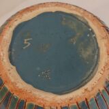 Two-tone glazed ceramic vase