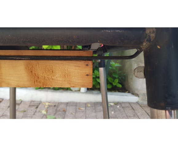 60's blue formica table
