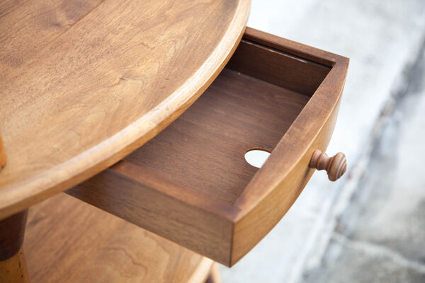 Etagère d'angle en bois