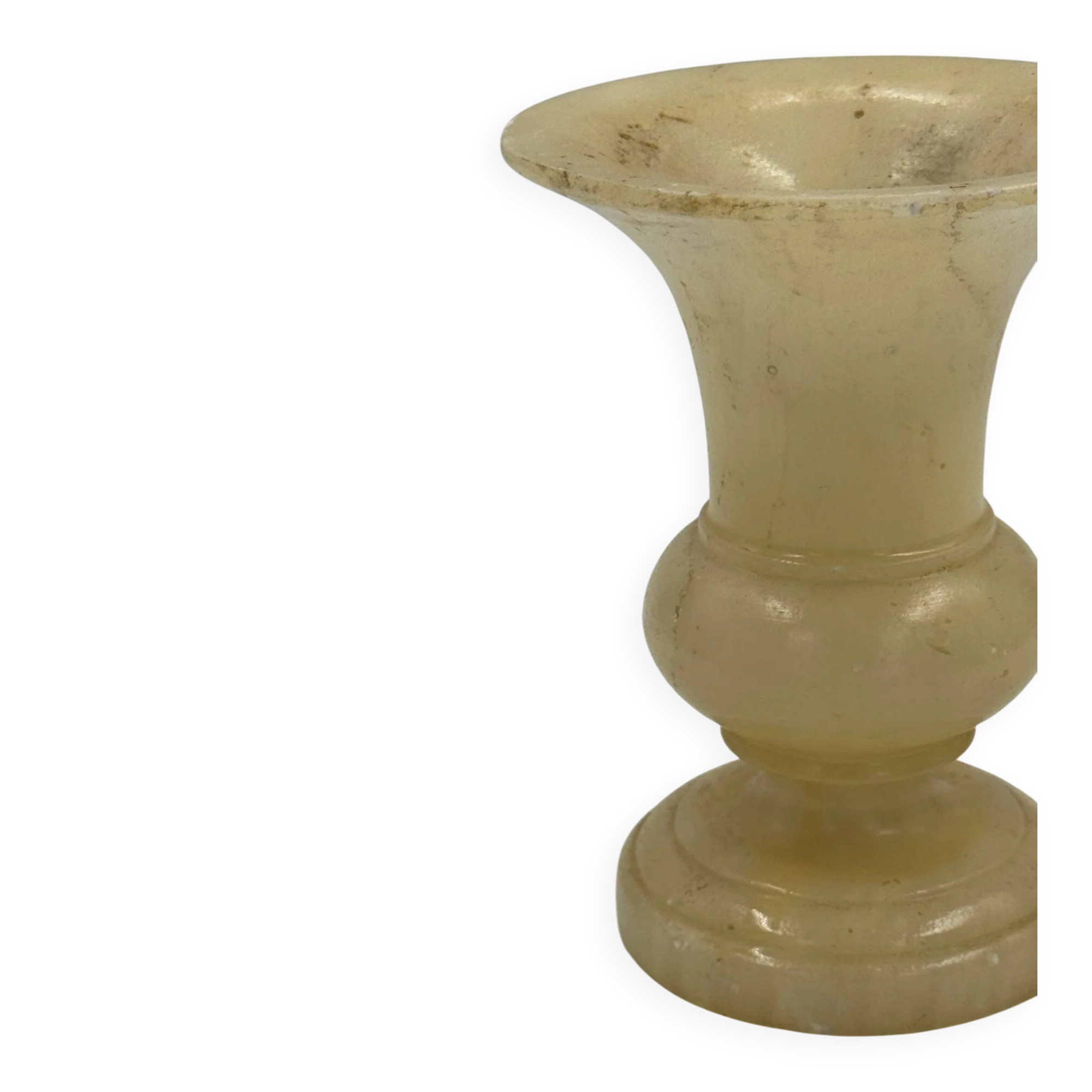 Vase vintage en albâtre