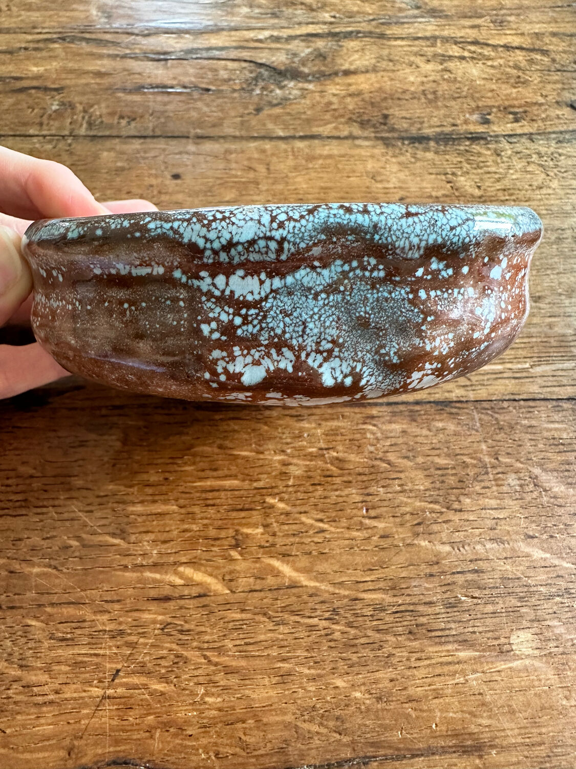 Small ceramic cup with Cazaux cross decoration