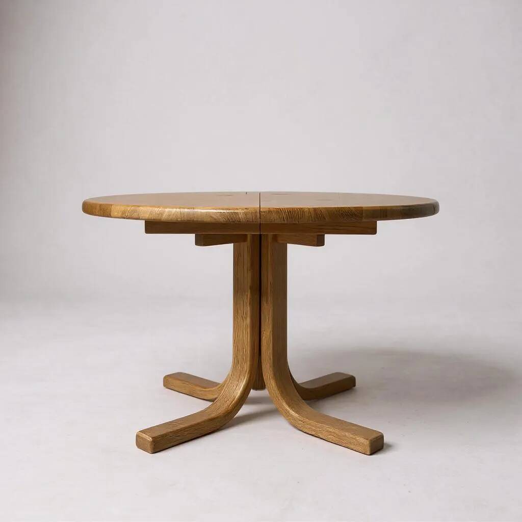 Vintage extendable table from the Seltz house - 1970