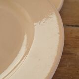 Set of 5 vintage earthenware plates