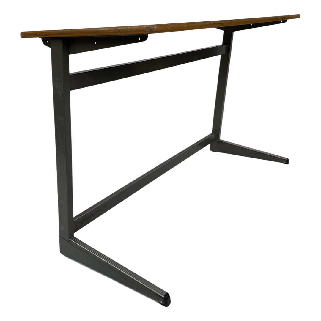 Desk 1960 industrial minimalist from the Netherlands Marko