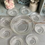 Art deco dessert set