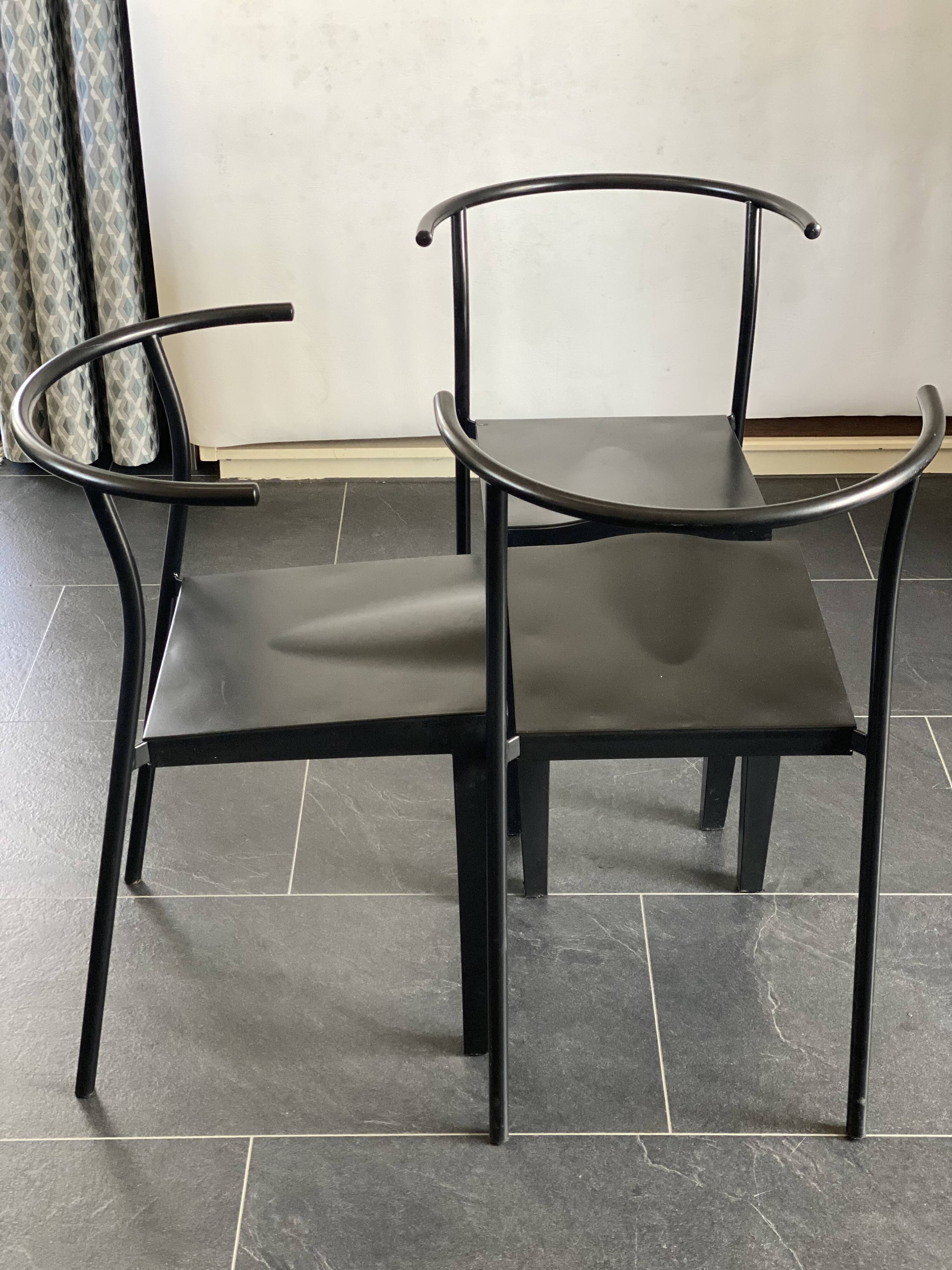 Trio of Philippe Starck Dr. Glob Chairs