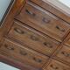 Antique French Oak Apothecary / Filing Cabinet / Kitchen Island, 1920/30s