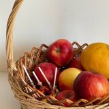 Vintage rattan baskets
