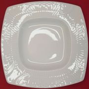 Service 6 square hollow plates porcelain Royal Copenhagen
