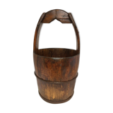Old Chinese wooden bucket