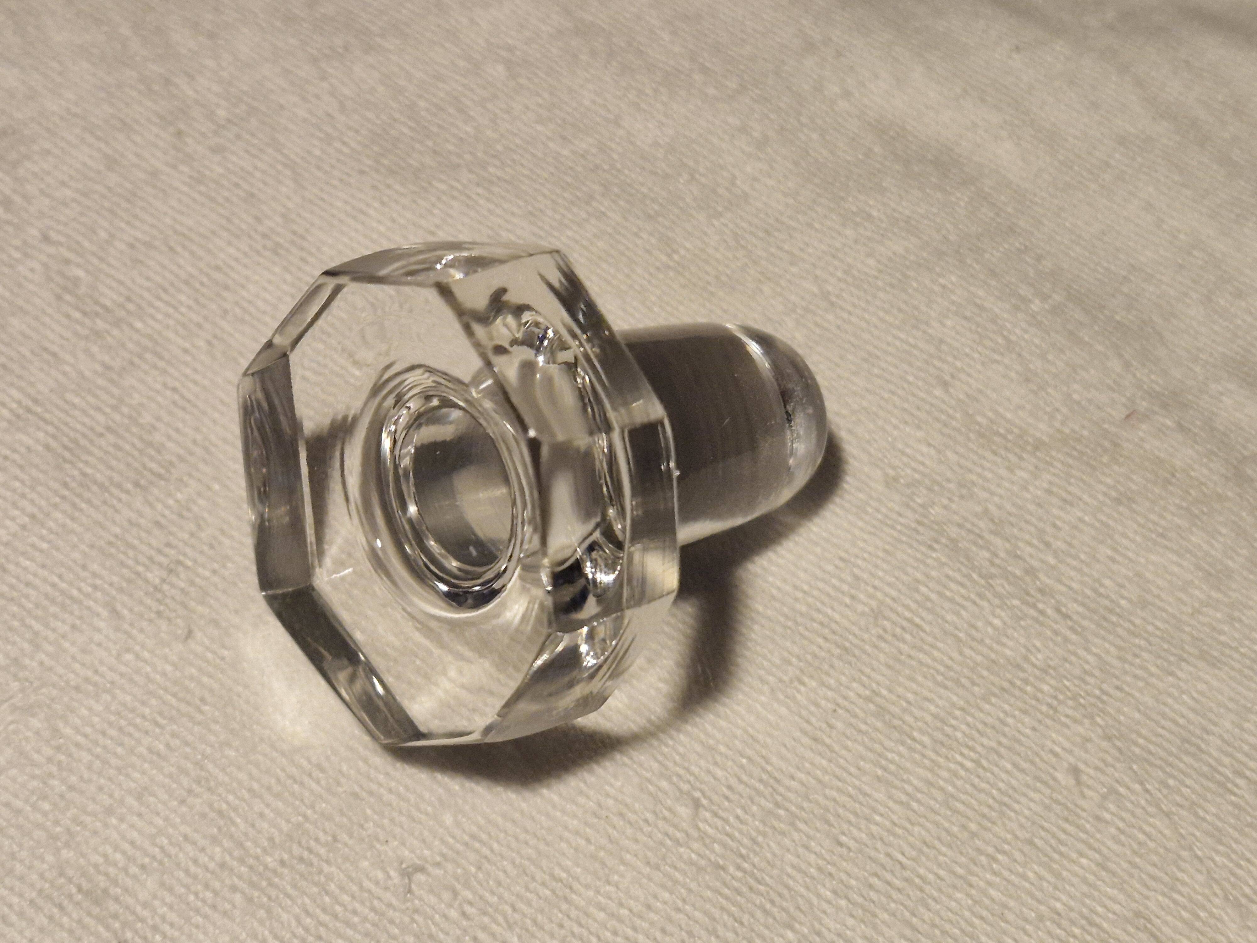 Liqueur carafe - Baccarat crystal - Talleyrand model - Signed