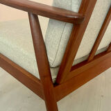 Danish midcentury teak easy chair by Getama
