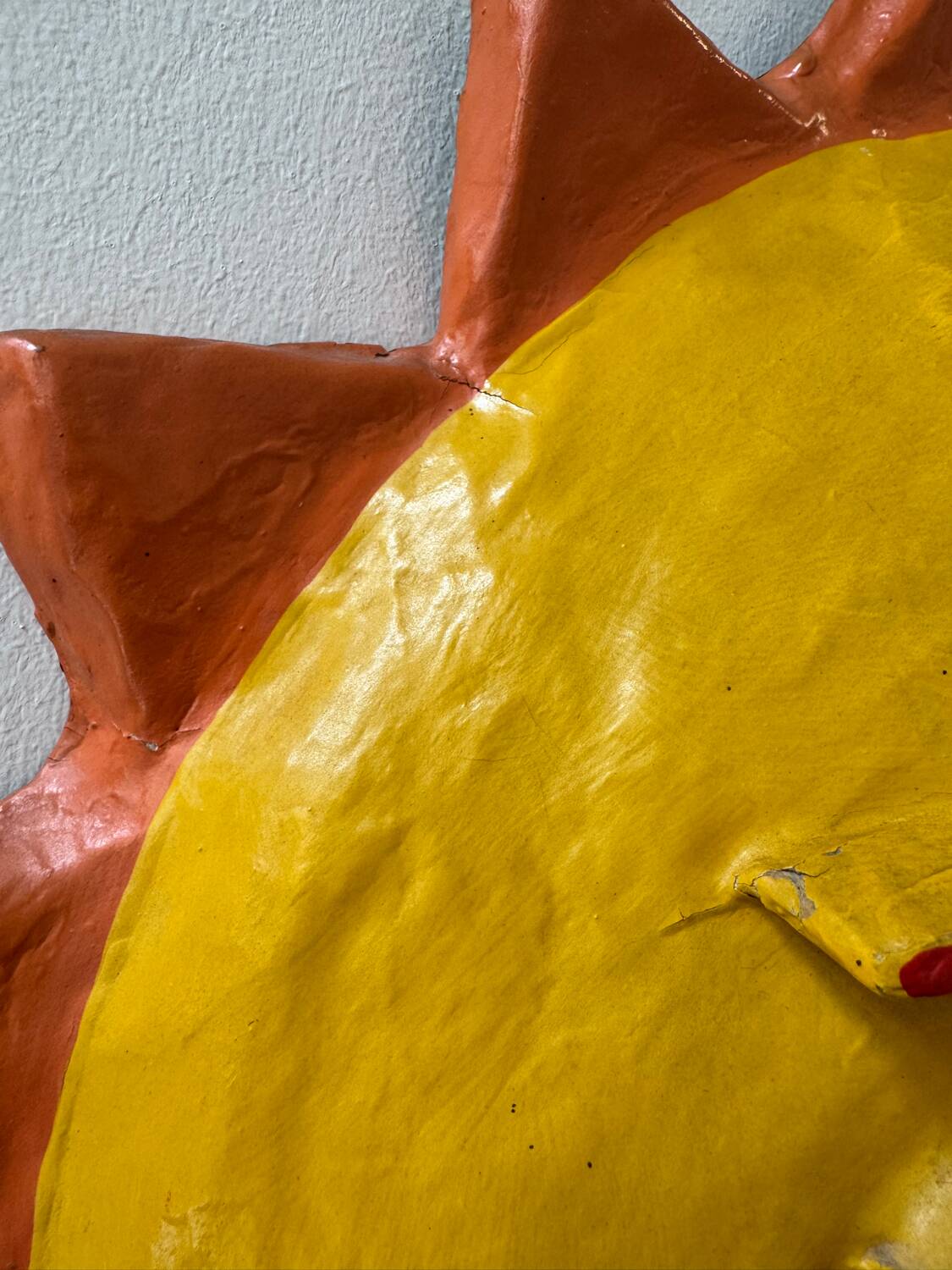 Paper mache sun from the 60s