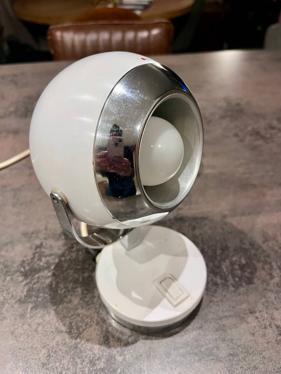 Eyeball lamp design Italian 60s/70s
