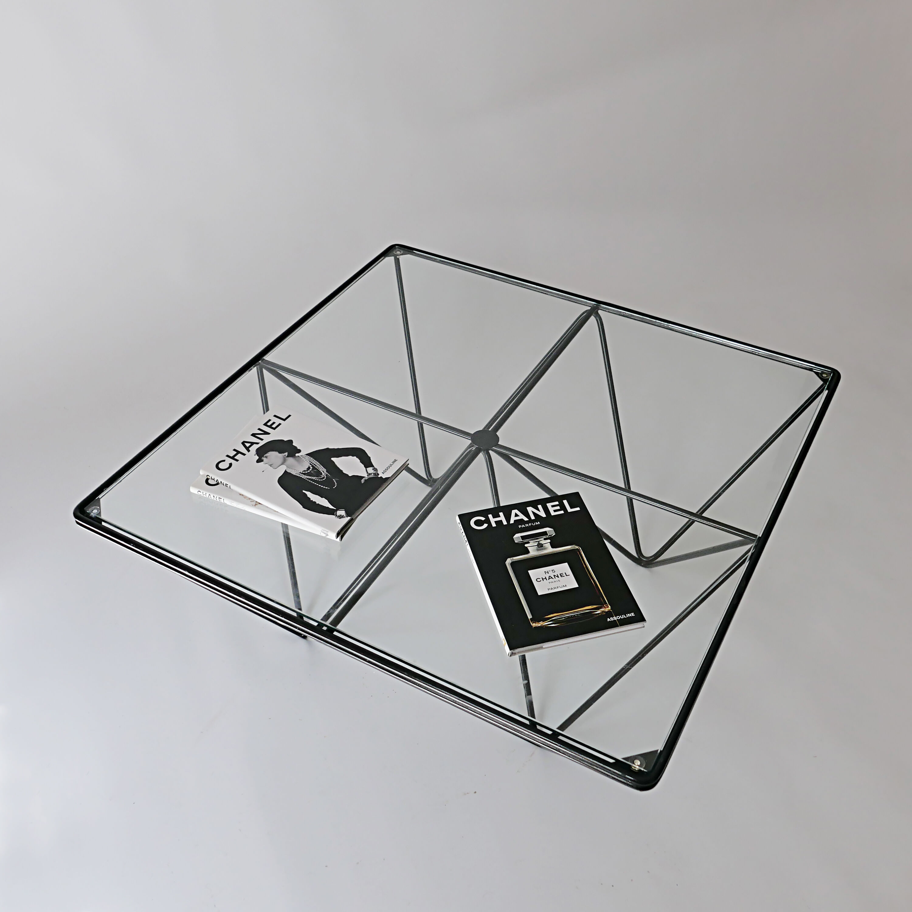 table basse carré années vintage 1970 1980 design Paolo Piva Italia