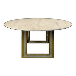 Table de salle à manger - italienne travertin