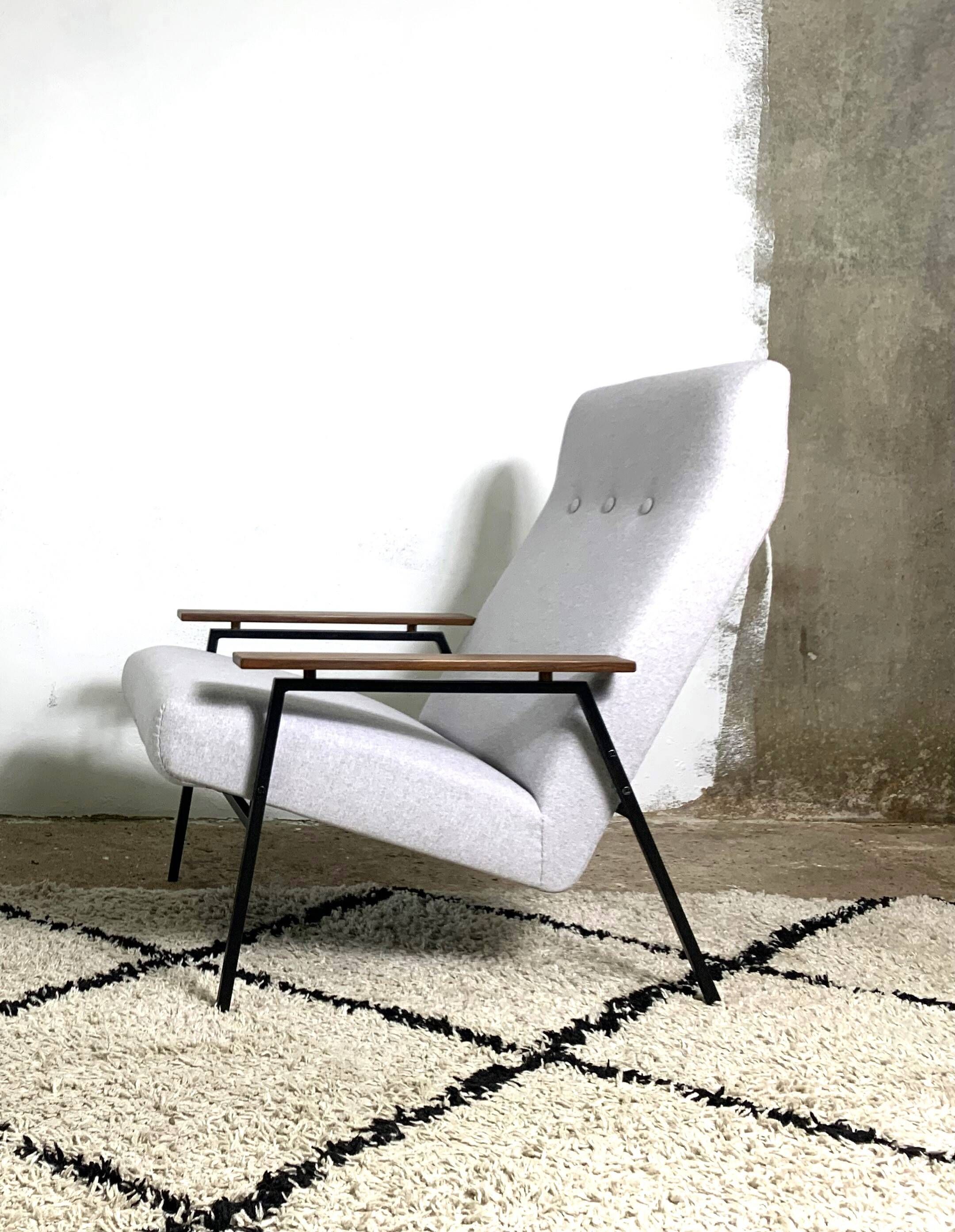 Minimalist Armchairs By Rob Parry For Gelderland, 1950s, Set Of 2