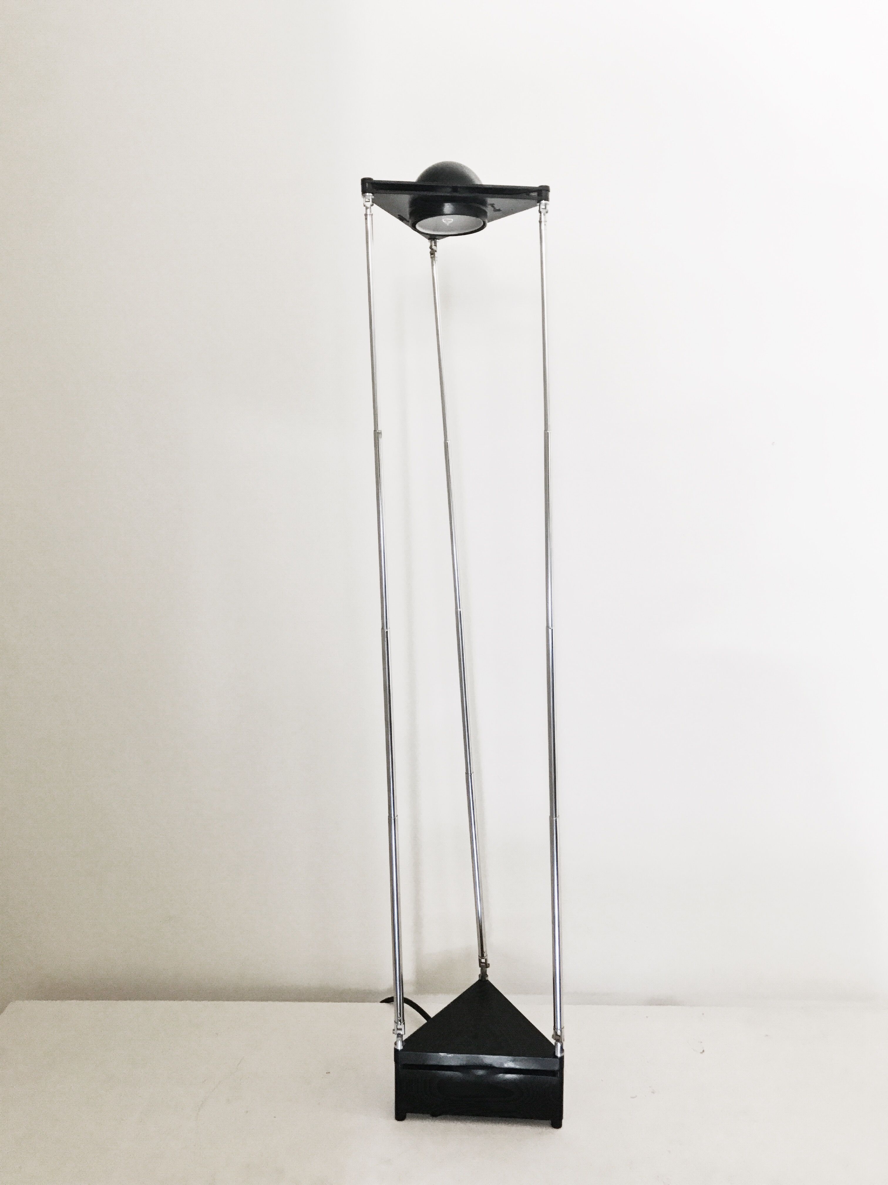 Telescopic lamp of F.A Porsche by Luci 1980
