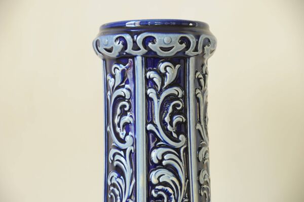 Vase Floral Marzi & Remy - West Germany - Céramique en en Grès de Sel