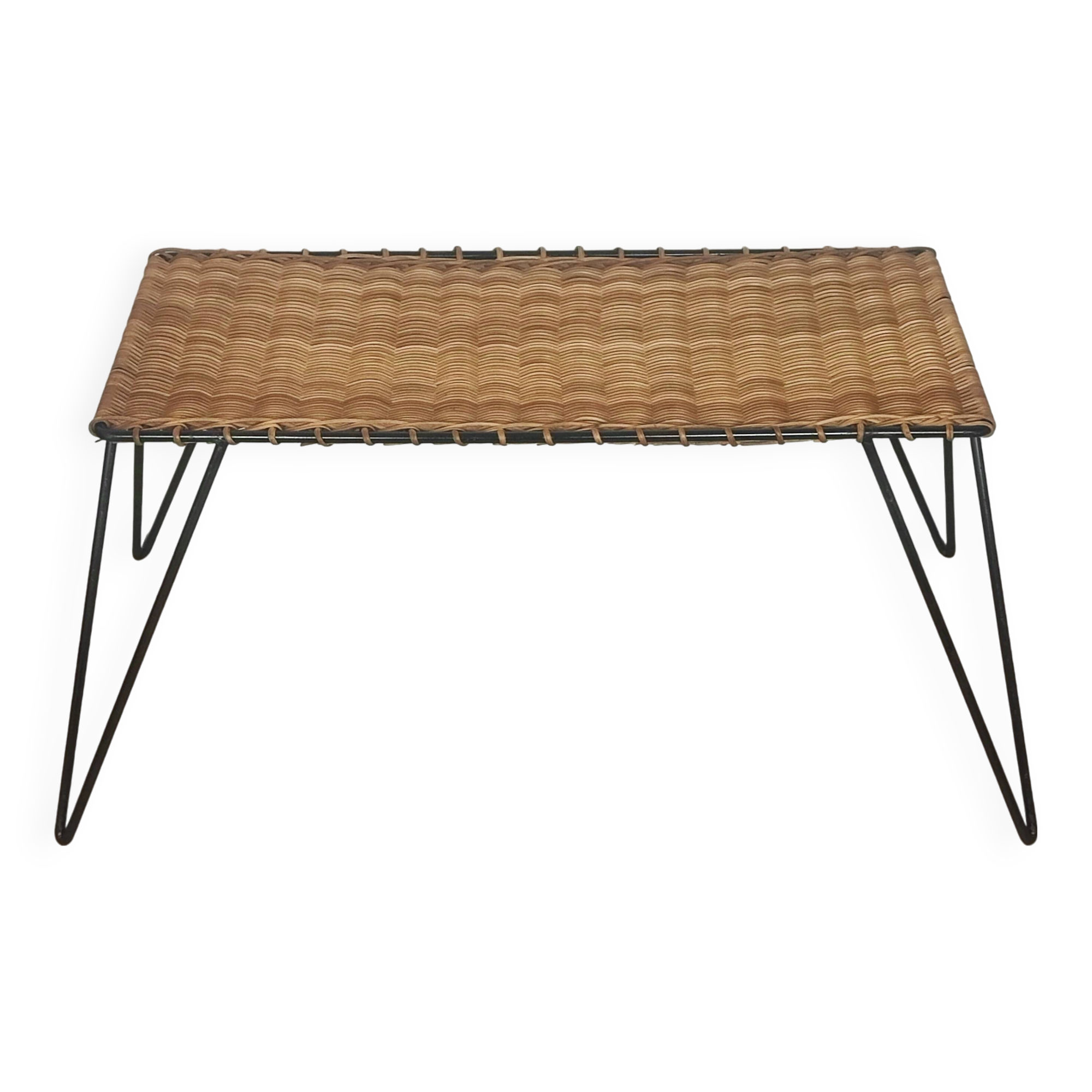 Raoul Guys rattan coffee table