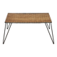 Table basse en rotin Raoul Guys