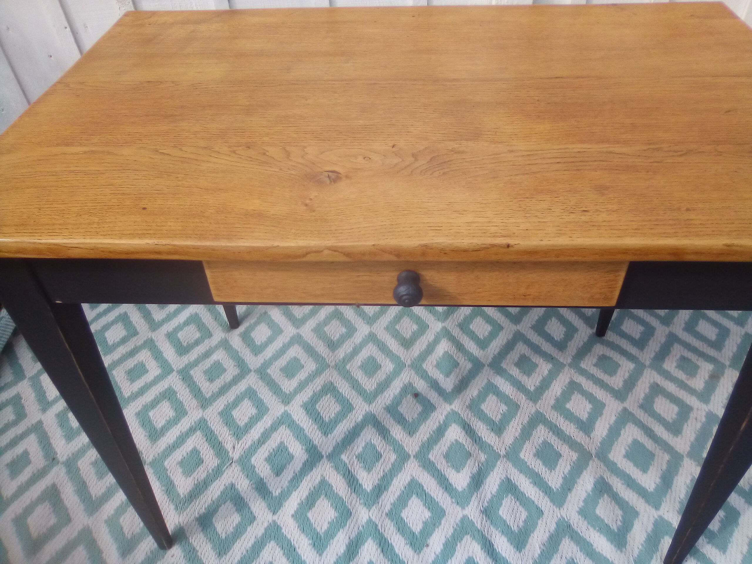 Old wooden desk