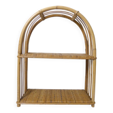 rattan shelf