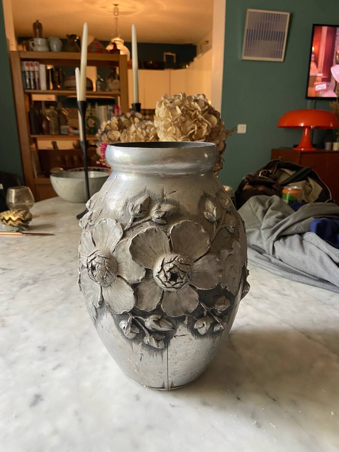 Vase en dinanderie de Louis Houzeaux