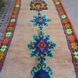 Moroccan Berber rug vintage atlas, 345x145 cm