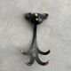 Zoomorphic coat hooks by Walter Bosse 1950s
