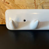 White vintage towel rack Sesia Italy