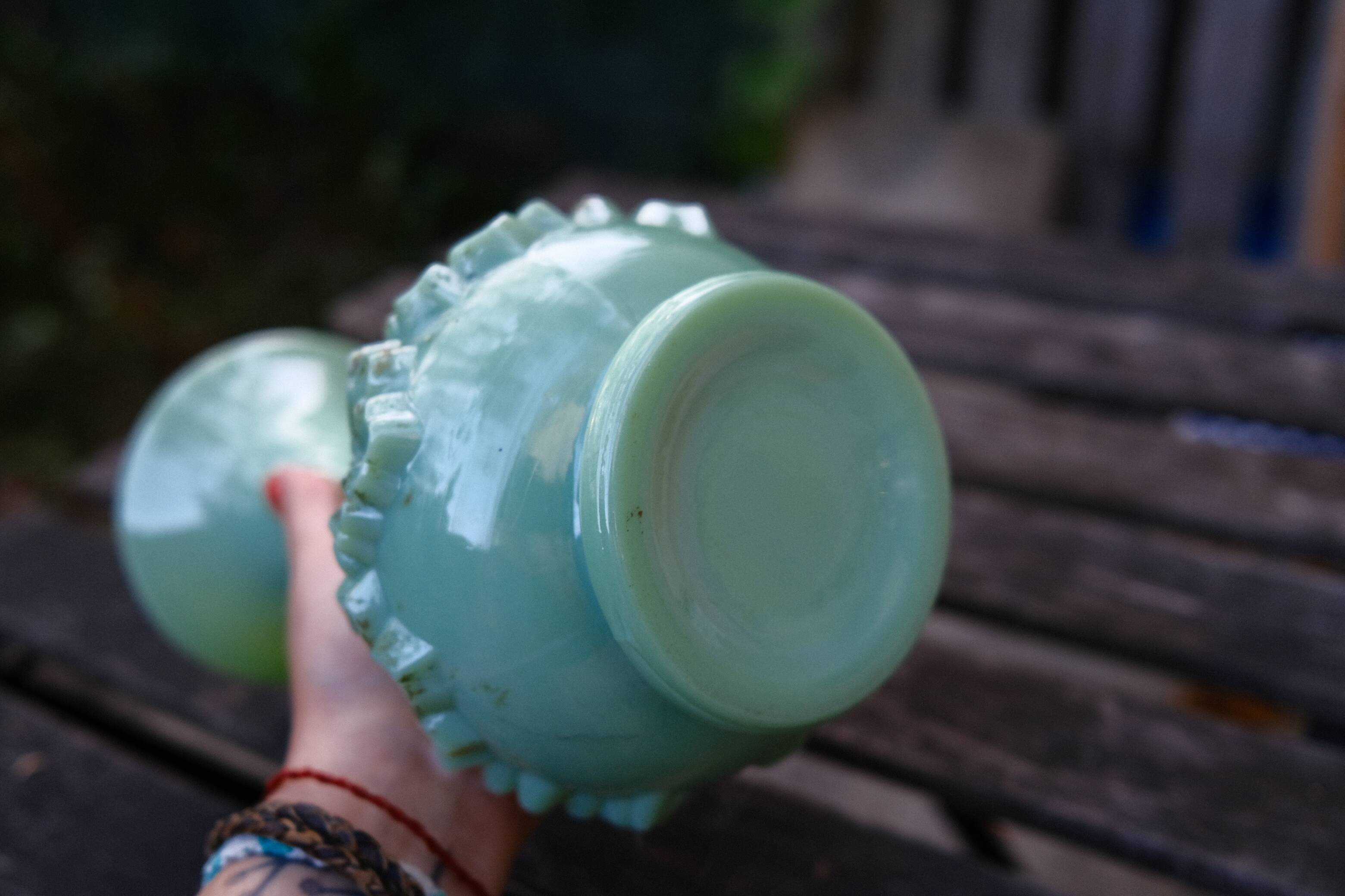 vase opaline 25 cm