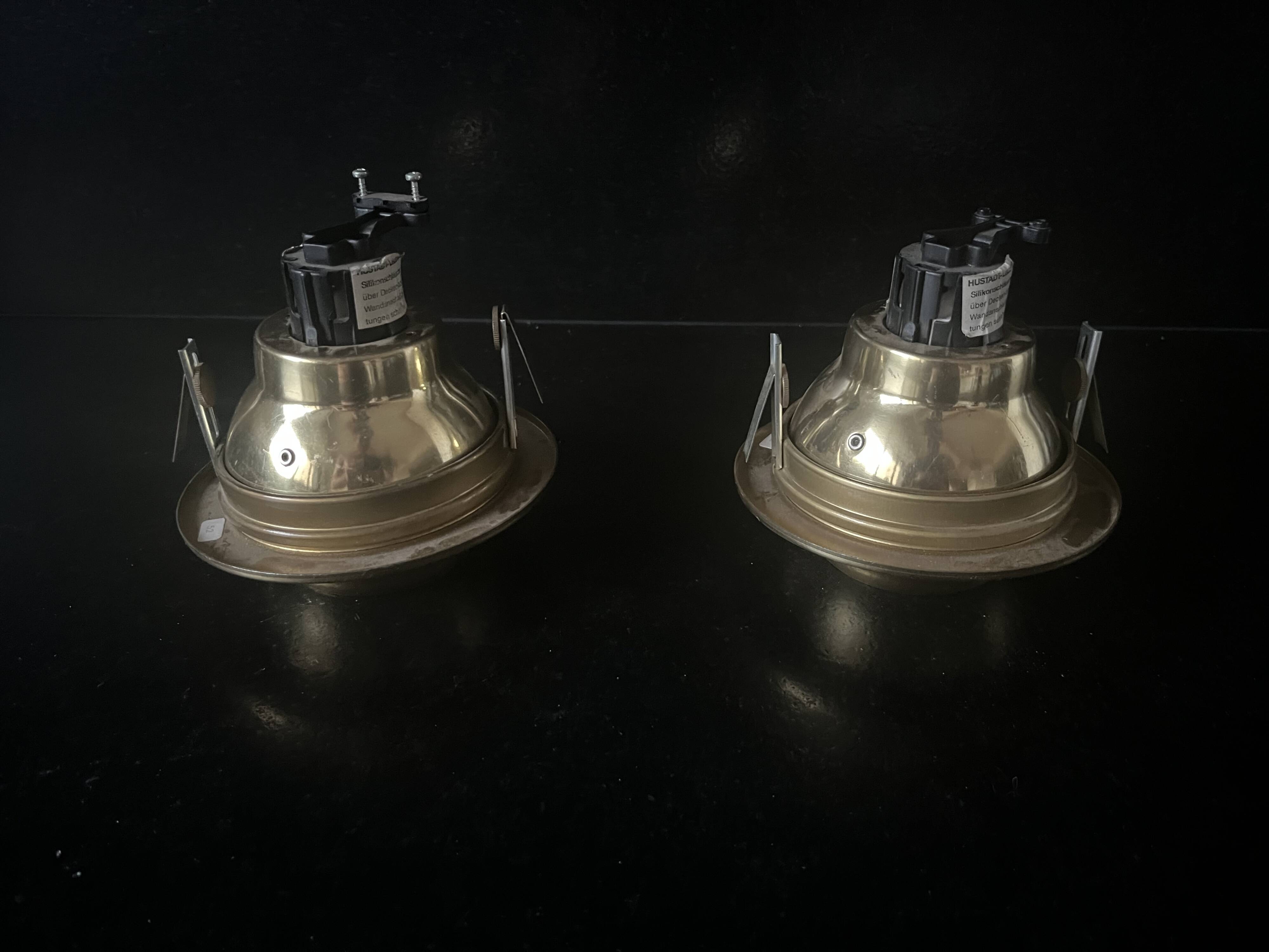 Spot orientable en laiton Hustadt Leuchten