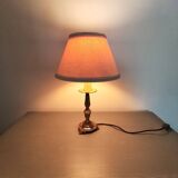 Art Deco lamp with a bronze base