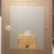 Triptyque peinture abstraite - Auguste Perrin - 1972