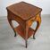 Louis XV side table in marquetry