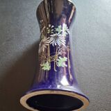 Ancient cobalt blue decorative vase
