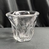 Vintage, small Val Saint Lambert crystal vase, 20th century