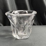 Vintage, small Val Saint Lambert crystal vase, 20th century