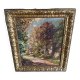 Tableau impressionniste signé ancien