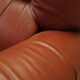 Burgundy armchair, Italian design, 1970s, production: Italy