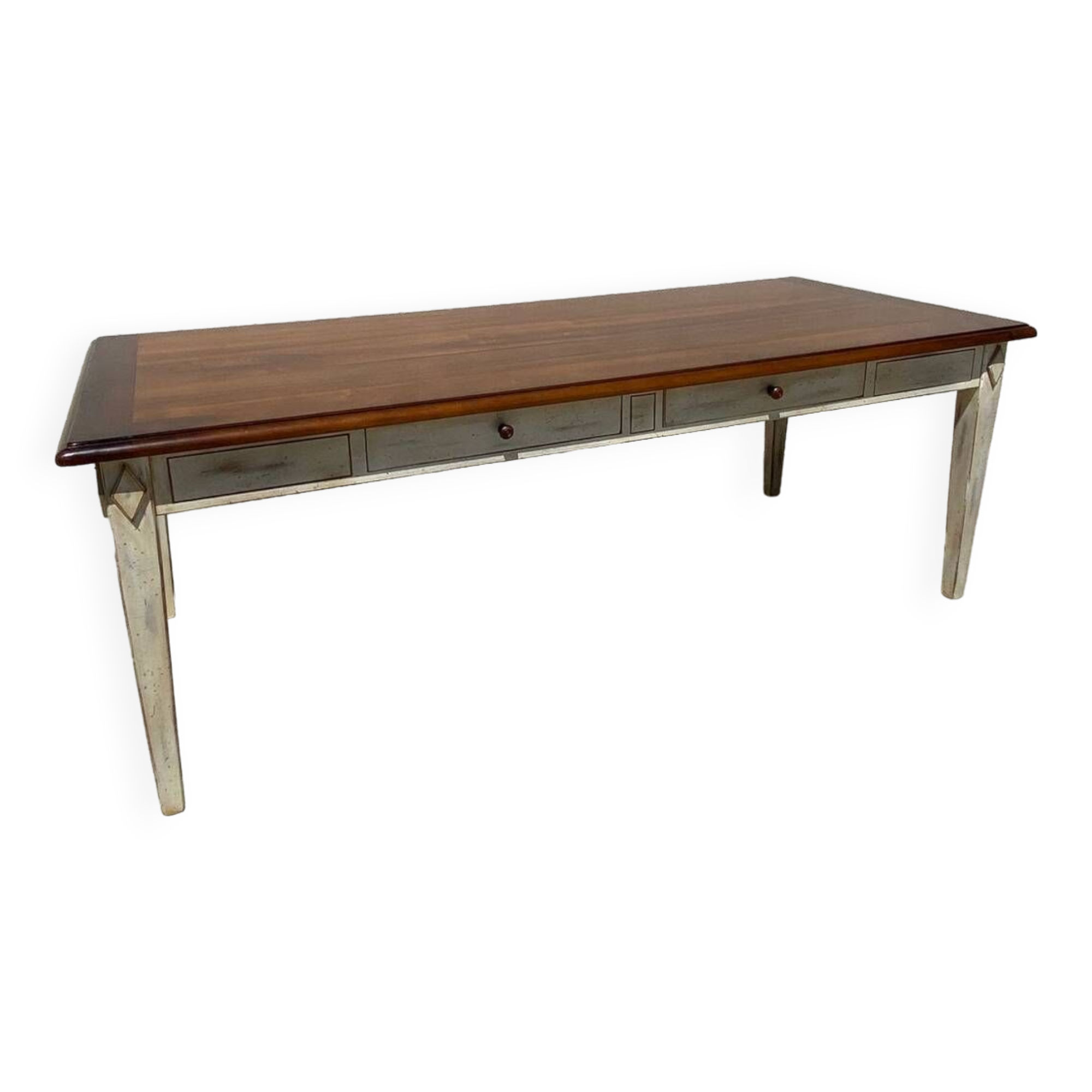 Large wooden table
